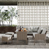 Rattan Garden Furniture Set 7 Seater Dining Table Outdoor Corner Sofa w/Cushions