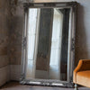 Mirror Extra Large Full Length Wall Vintage Antique Silver Leaner 175cm x 114cm