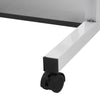 Over Bed Chair Table with Castor Movable Height Adjustable Laptop Computer Stand