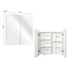 Mondeer Bathroom Cabinet Cupboard Mirrored Double Full Door Wall Mounted 68Lx60H