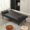 3 Seater Click Clack Sofa Bed Recliner Settee Couch Sofabed with Bloster Pillows