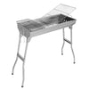 Large BBQ Grill Portable Folding Charcoal Barbecue Garden Picnic BBQ Steel Stove