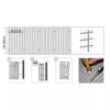 3/5m Bamboo PVC Privacy Mat Screen Border Panel Fence Garden Wall Fencing Shade