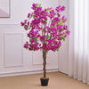 Large Artificial Azalea Tree 5FT Blossom Flowers Fake Plant Outdoor Indoor 150cm