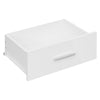 1/2x Bedside Table Cabinets w/ Charging Station Nightstand Storage Unit 3 Drawer