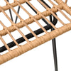 Gecheer 3 Piece Garden Dining Set Rattan Dining Set Garden Coffee Table D4U1