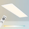 LED Panel Ceiling Light 100cm CCT Dimmable Lamp 24W Remote Control Hallway