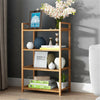 4 Tier Bamboo Kitchen Bathroom Laundry Shelf BookShelf Storage Rack Shop Display