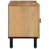 Solid Wood TV Stand/Media Unit 80x31x46 - Retro Style Cabinet with W1E6