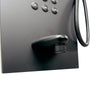 Manual Thermostatic Shower Panel Tower 48 Body Jets Waterfall Bath Spout Black