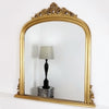Rectangle Shape Arched Window Mirror Durable Metal Frame Wall Mounted Home Decor