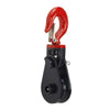 2T 4000 Lbs Heavy Duty Winch Snatch Pulley Block Lifting Pulley Hook 3"