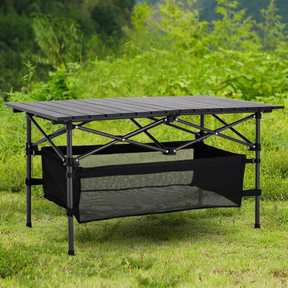 Aluminium Folding Table Portable Storage Desk Camping Garden Party Diner Fishing