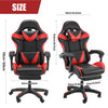 Gaming Chairs with Lumbar Support Ergonomic Gamer Chair Home PC Computer Fujoidp