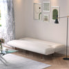 Faux Suede Velvet/Linen Fabric Upholstered Sofa Bed 3 Seater Recliner Sofabed