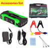 12V Car Jump Starter Chargers 99800mAh Peak Emergency Battery Booster Power Bank