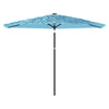 Garden Parasol with Steel Blue 288x288x225 H0H8
