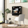 Wall-mounted Computer Desk Space Saving Floating Writing Desk Laptop Workstation