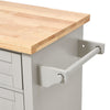 Kitchen Storage Cart Trolley Wine Drawer Cabinet Sideboard Cupboard On Wheels