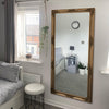 Mirror Large Full Length Wall Vintage Antique Gold Leaner Mirror 164cm x 73cm
