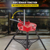 Heavy Duty Pipe Stand Chain Vice - Tri-Stand Tripod 1/8"-6" Pipe Capacity