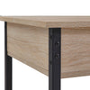 Coffee Table Lift-Top Table Open Hidden Storage Living Room Furniture Light Oak