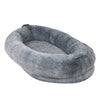 Human Sized Dog Pet Bed Removable Cover For Washing Anti Allergy Warm Fleece Bed