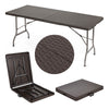 Outdoor Camping Picnic Table Set Portable Folding Garden Pub Table Bench Chairs