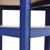 Garage Racking 5 Tier Shelving Units Boltless Heavy Duty Corner Shelf Adjustable