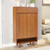 Wooden Shoe Storage Cabinet Footwear Rack Shelf Stand Hallway Shoes Organizer