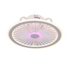 LED Ceiling Fan Light Dimmable Chandelier Lamp Living Room With Remote Control