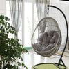 Egg Chair Cushion Seat Pad Swing Hanging Chair Mat Pillow Patio Garden Outdoor