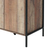 Tall Wooden 2 Door Wardrobe Storage Cupboard Clothes Rail Clothes Bedroom