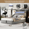Ottoman Storage Bed 4ft6 Double Bed Frame Plush Velvet Upholstered Headboard