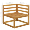 Swpsd Garden Sofas Set Pallet Furnitures Set Patio Corner Sofa with T6V3