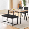 Velvet Padded Ottoman Stool Bed Bench Dining Bench Multicolor Livingroom Bedroom