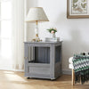 Furniture Style Dog Crate, Puppy Cage End Table, Pet Kennel House with Doors