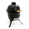 Neo Kamado 13" Ceramic Mini BBQ Grill Smoker Egg Charcoal Cooking Portable Oven