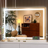 Hollywood Large Makeup Mirror 58*46cm Vanity Mirror Dimmable LED 3 Color Light