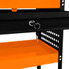 Tool Storage Trolley 3 Tier Cart Lockable Drawer Workshop Garage Heavy Duty