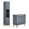 Bathroom Under Sink Cabinet Basin Tall Cupboard Storage Vanity Unit Furniture UK
