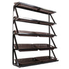Supermarket Display Rack Vegetable & Fruit Retail Merchandiser 5 Tier