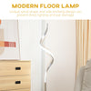 Modern Spiral Floor Lamp Dimmable Standing Lamp for Living Room Bedroom Office