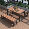 Industrial Dining Table Set wIth 2/4 Chairs Bench Seat Dining Kitchen Furniture