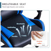 PU Highback Desk Chair E-sports PC Racing Gaming Computer Headrest Home Office