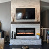 Electric 60 inch Insert/ Wall Mounted LED Fireplace Media Fire Heater LivingRoom