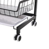 3/4/5 Tier Kitchen Trolley Storage Rack Cart Slim Rolling Trolley W/ Wheels
