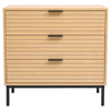 Large 3 Drawers Bedroom Storage Cabinet Sideboard Clothes Organiser Drawer Chest