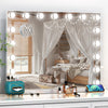 Light Up Hollywood Mirror Vanity Mirror with Lights 17 Led Make Up Mirror 3 Mode