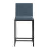 Dusk Rae Blue Velvet Set of 2 Barstools RRP £209